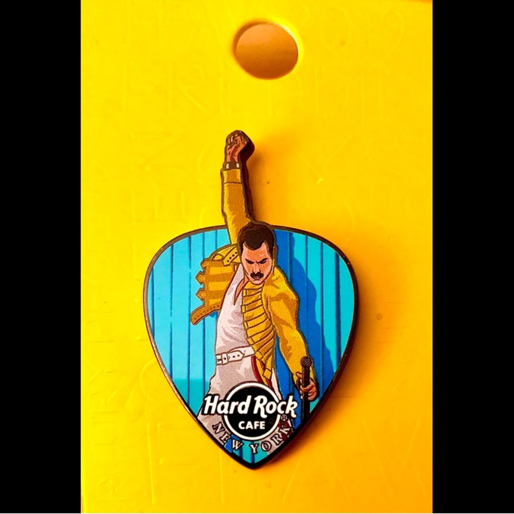 Hard Rock Cafe Freddie Mercury for a Week Guitar Pick 2019 Series